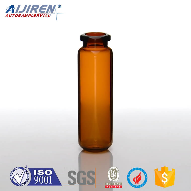 ptfe septa 10mm hole vials amber crimping